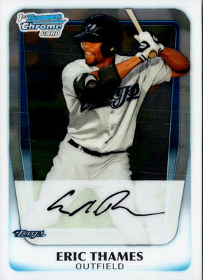 2011 Bowman Chrome Eric Thames #BCP102