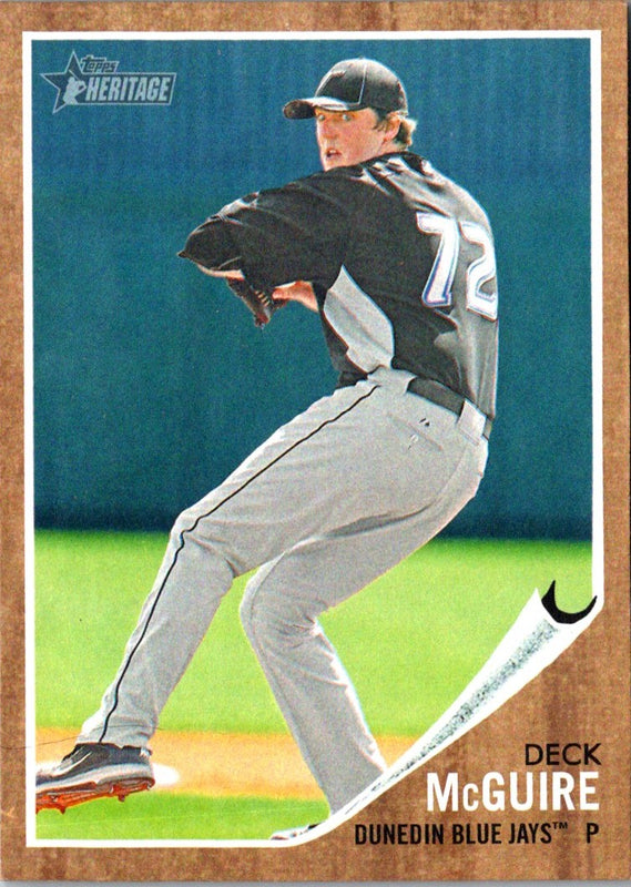 2011 Topps Heritage Minor League Deck McGuire #169