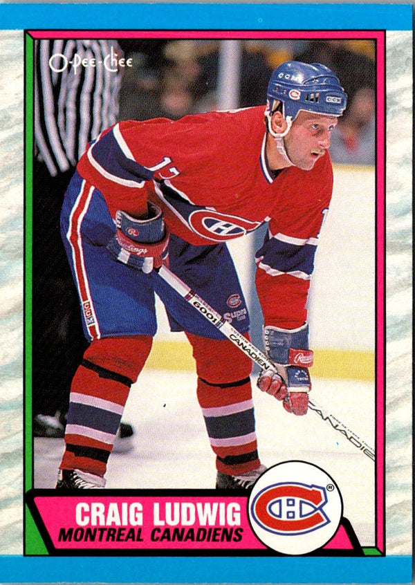 1989 O-Pee-Chee Craig Ludwig #236