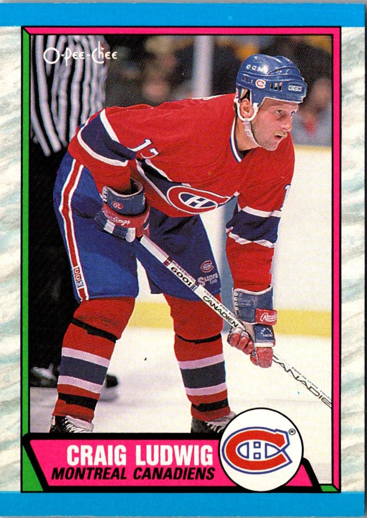 1989 O-Pee-Chee Craig Ludwig