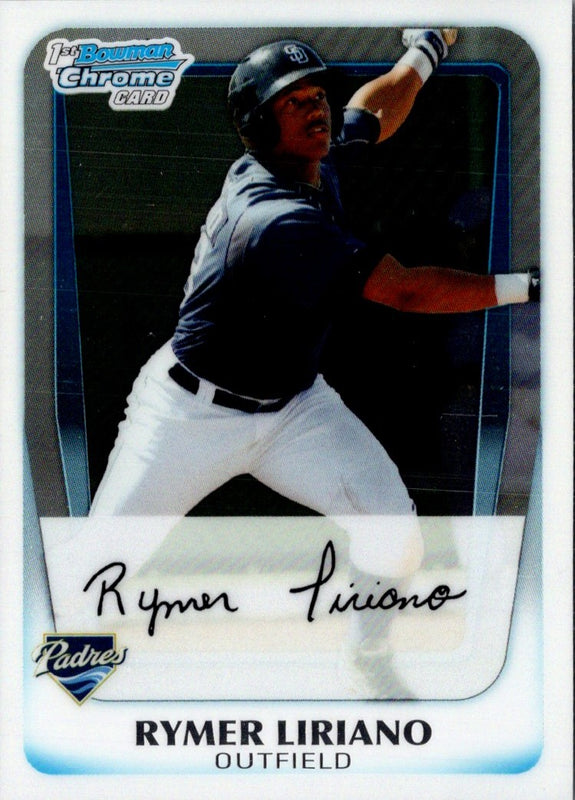 2011 Bowman Chrome Rymer Liriano #BCP101