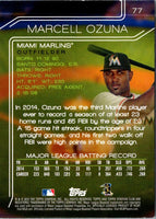 2015 Stadium Club Marcell Ozuna #77