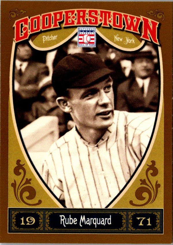 2013 Panini Cooperstown Matrix Rube Marquard #20