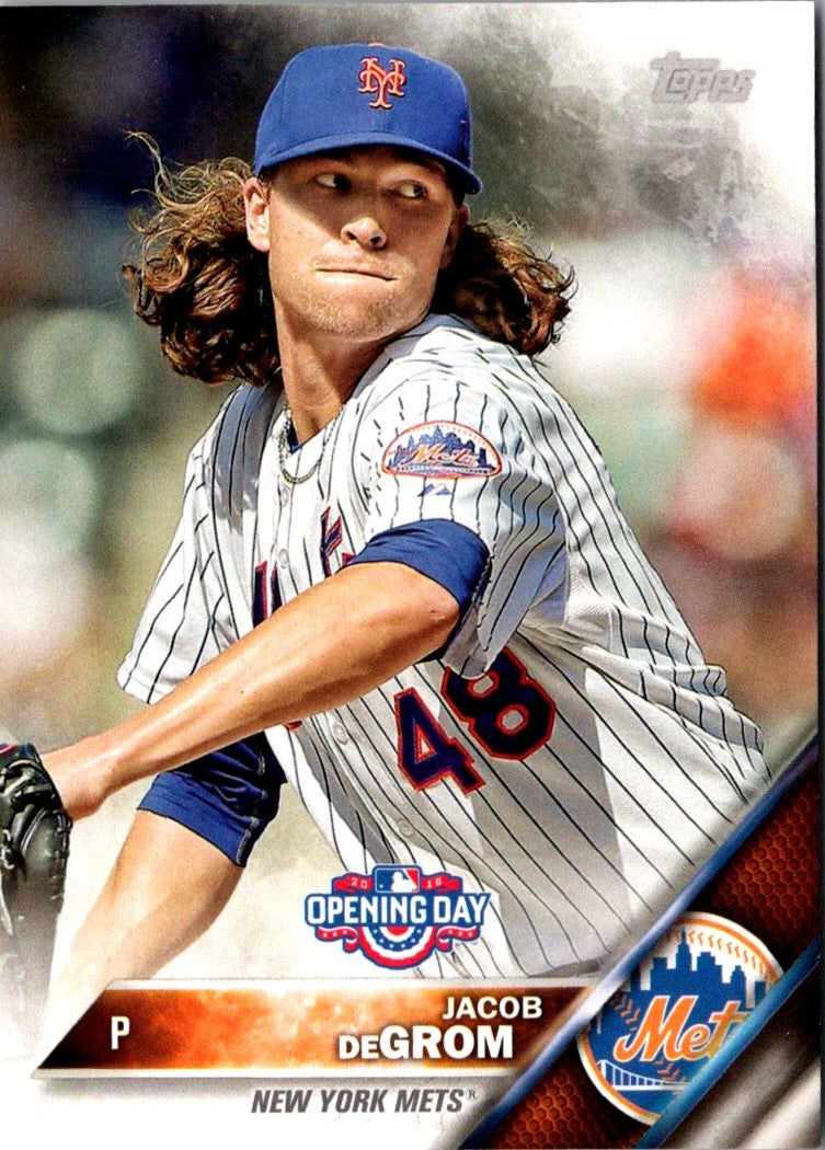 2016 Topps Opening Day Jacob deGrom