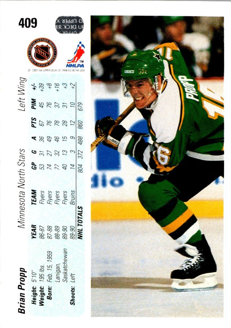 1990 Upper Deck Brian Propp