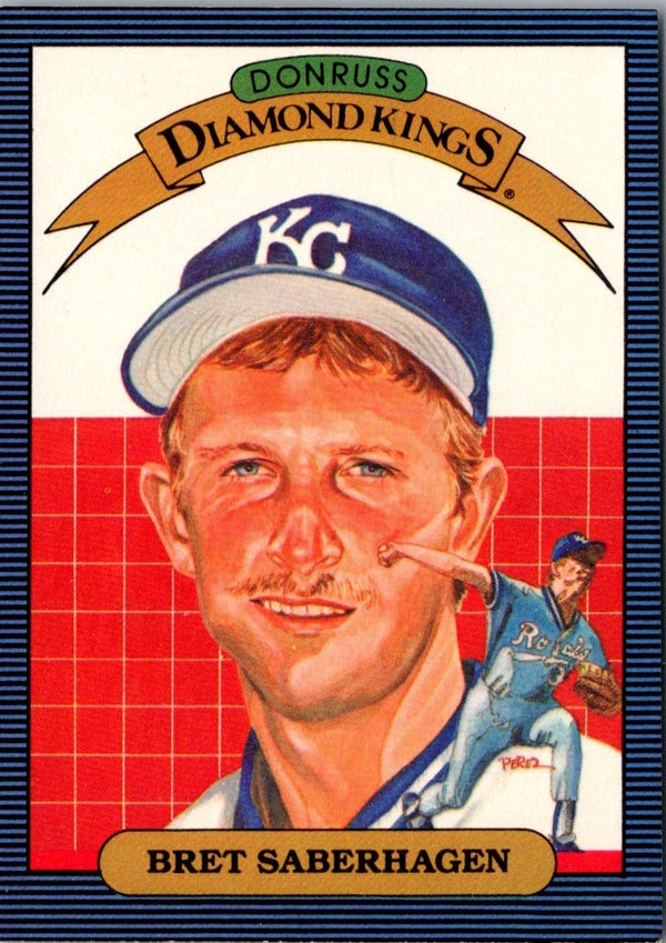 1986 Leaf Bret Saberhagen #11