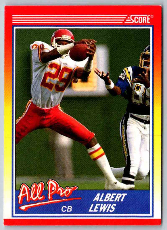 1990 Score Albert Lewis #568