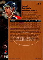 1991 Parkhurst Josef Beranek #47 Rookie