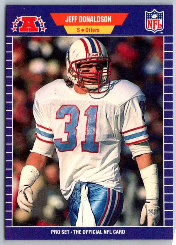 1989 NFL Proset Jeff Donaldson #142