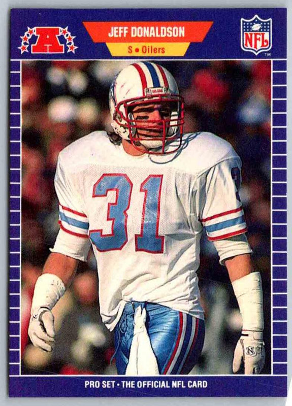 1989 NFL Proset Jeff Donaldson #142