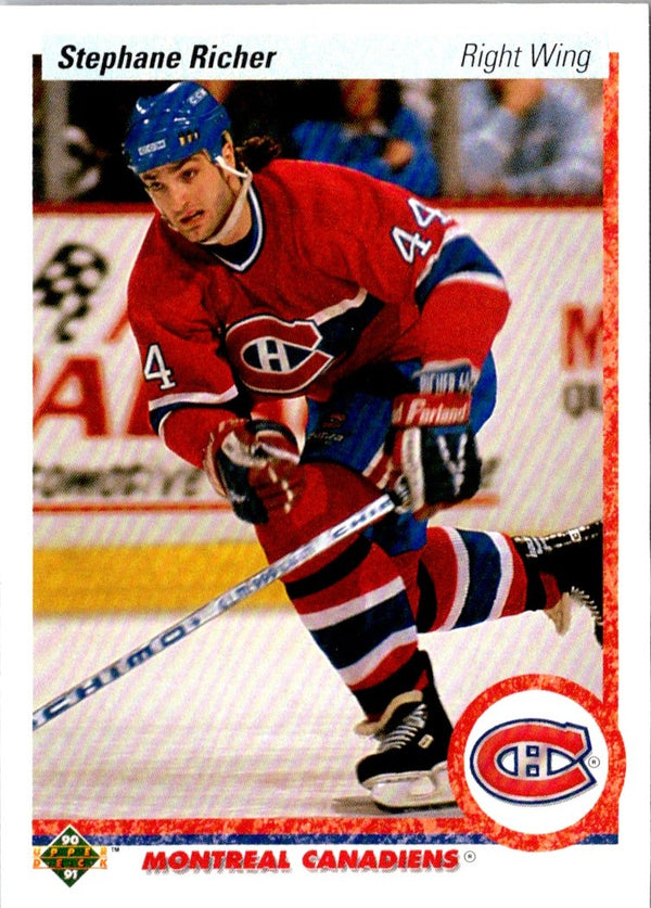 1990 Upper Deck Stephane Richer #276