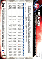 2016 Topps Chrome Cole Hamels #142