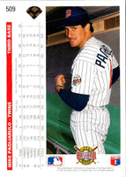 1992 Upper Deck Mike Pagliarulo #509
