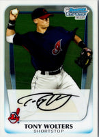 2011 Bowman Chrome Tony Wolters #BCP98