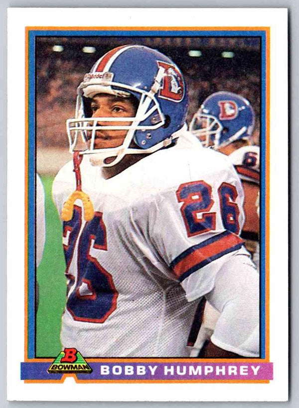 1991 Bowman Football Bobby Humphrey #134