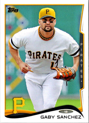 2014 Topps Gaby Sanchez #634