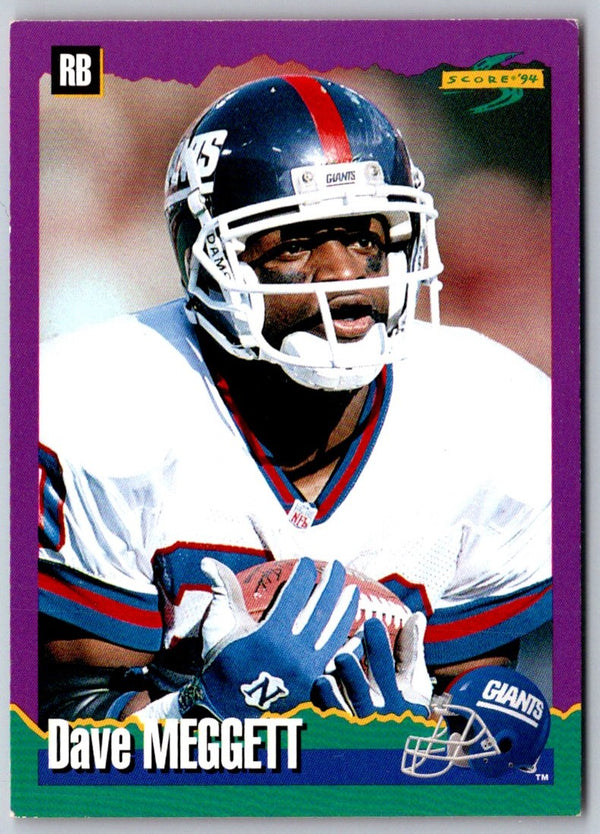 1994 Score Dave Meggett #247