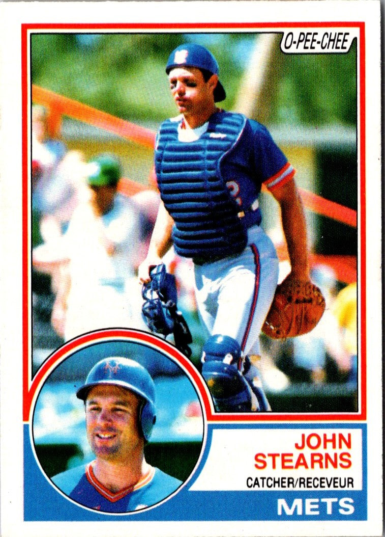 1983 O-Pee-Chee John Stearns