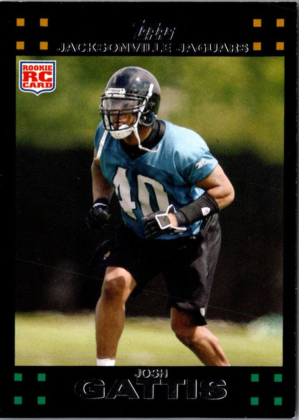 2007 Topps Josh Gattis #391 Rookie