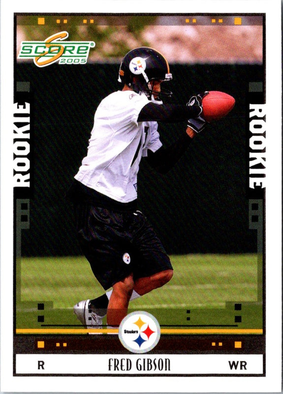 2005 Score Fred Gibson #385 Rookie