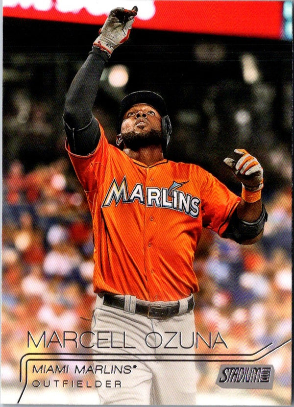 2015 Stadium Club Marcell Ozuna #77