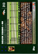 2007 Topps Selvin Young