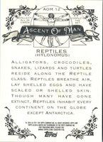2011 Topps Allen & Ginter Ascent of Man Reptiles (Hylonomus) #AOM12
