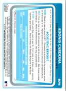 2011 Bowman Chrome Adonis Cardona