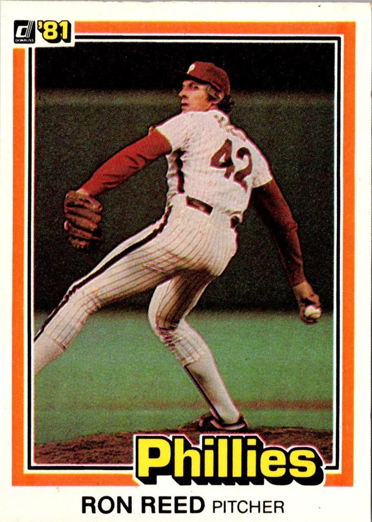 1981 Donruss Ron Reed