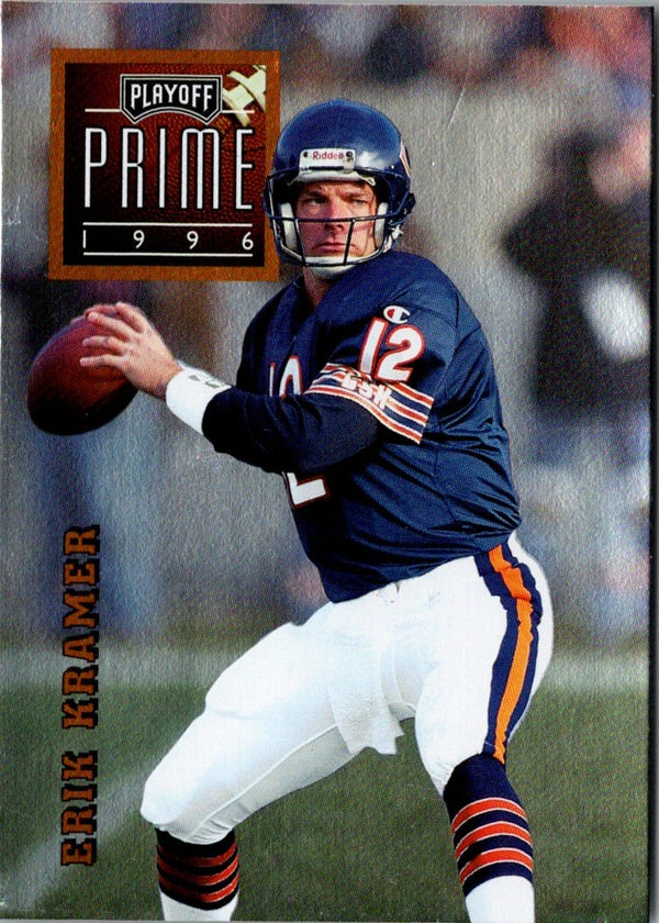 1996 Playoff Prime Erik Kramer #6