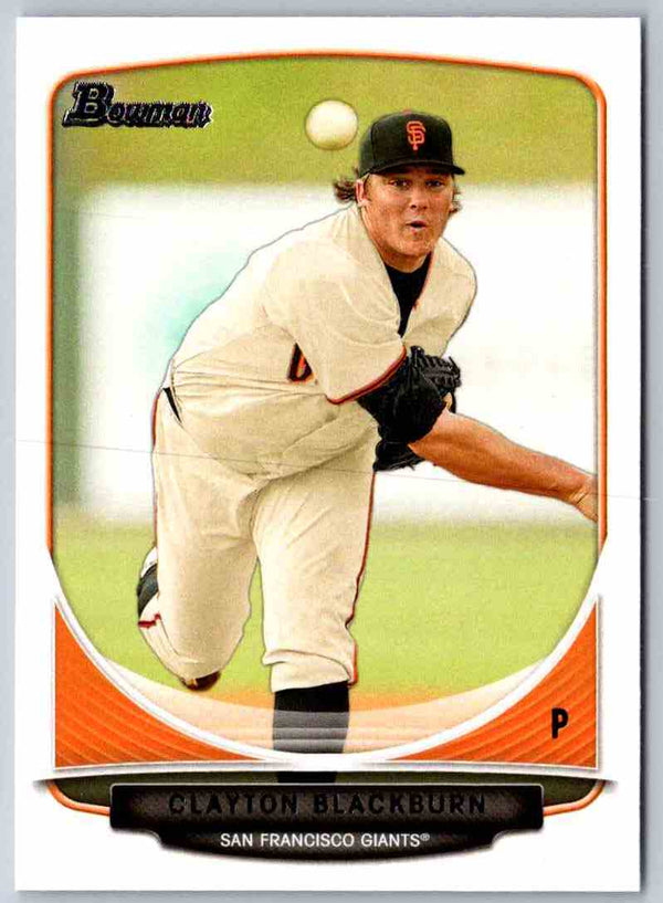 2014 Bowman Clayton Blackburn #BP98