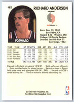 1989 NBA Hoops Richard Anderson #182