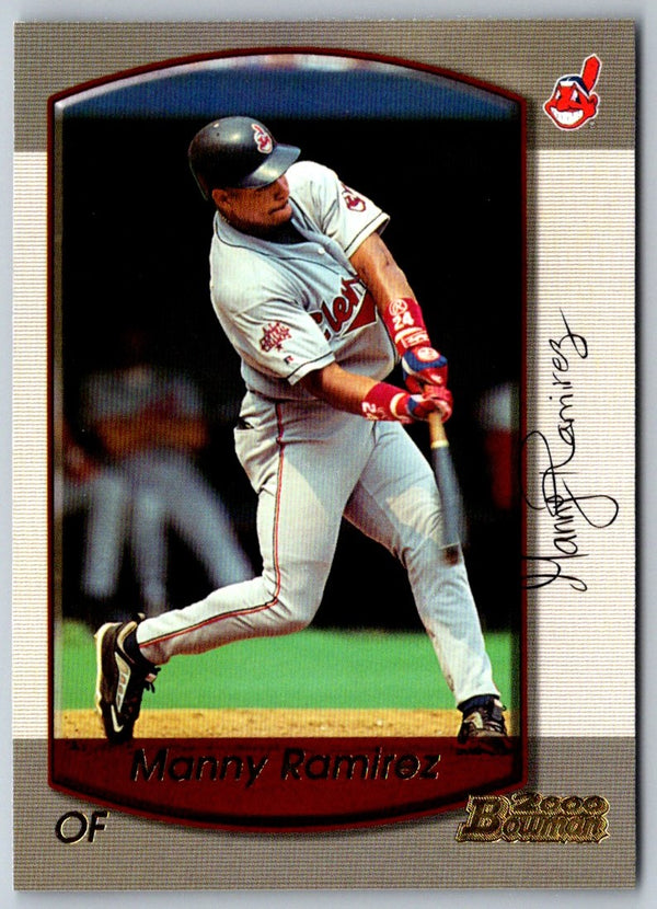 2000 Bowman Manny Ramirez #90