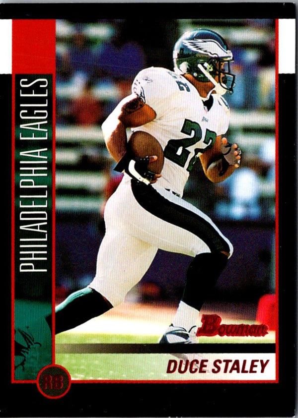 2002 Bowman Silver Duce Staley #3