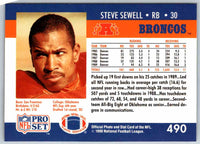 1990 Proset Steve Sewell #490