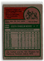 1975 Topps Joe Niekro #595 EXMT