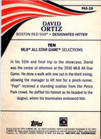 2019 Topps Update Perennial All-Stars David Ortiz #PAS-28