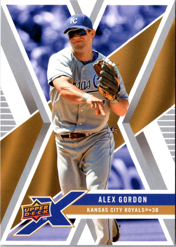 2008 Upper Deck X Alex Gordon #48