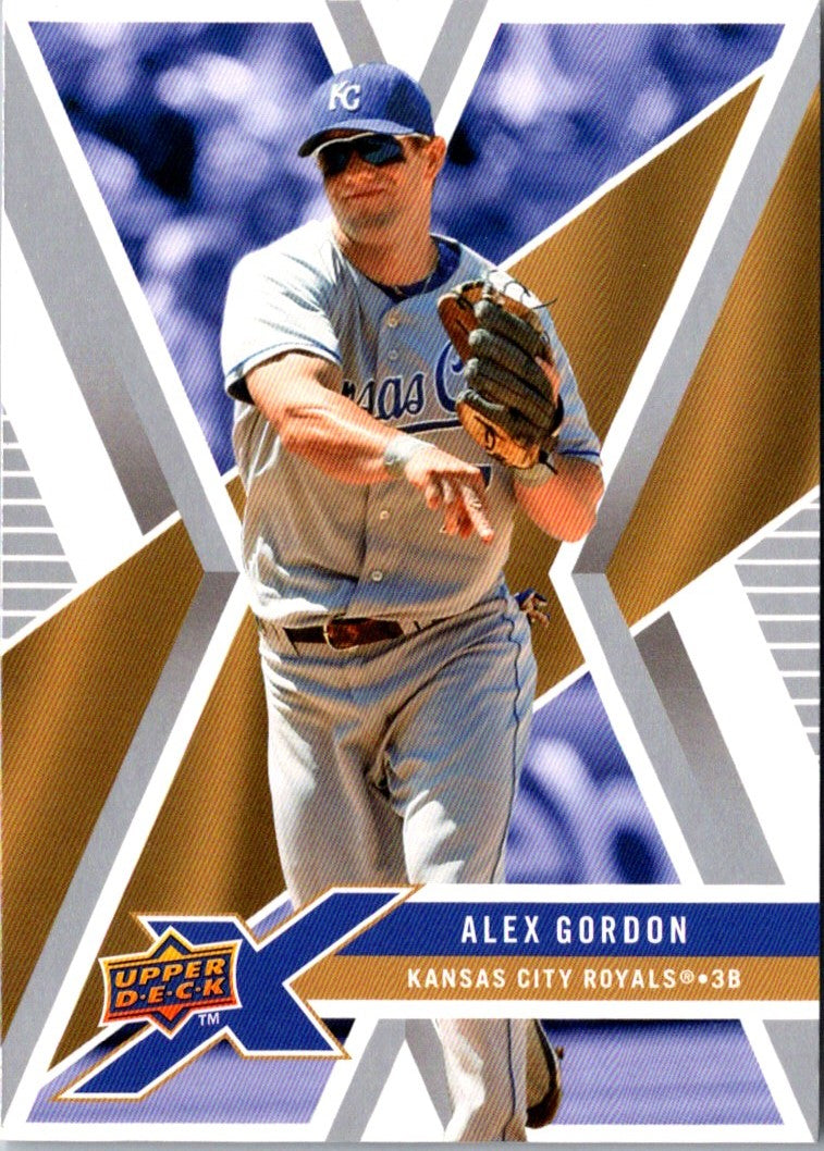 2008 Upper Deck X Alex Gordon