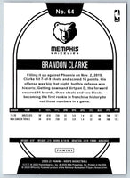 2019 Hoops Brandon Clarke #217 Rookie