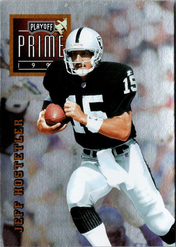 1996 Playoff Prime Jeff Hostetler #65