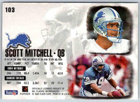 1991 Fleer Ultra Scott Mitchell #103