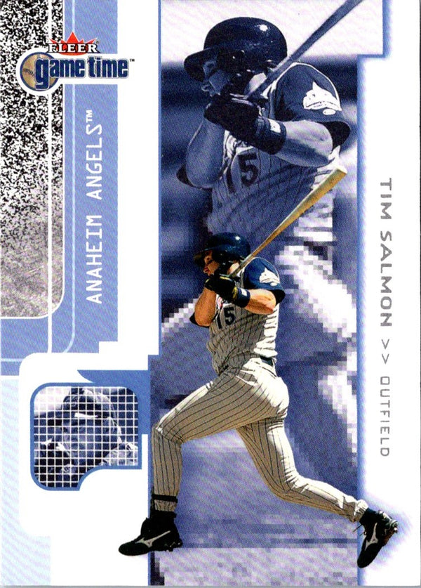 2001 Fleer Game Time Tim Salmon #82