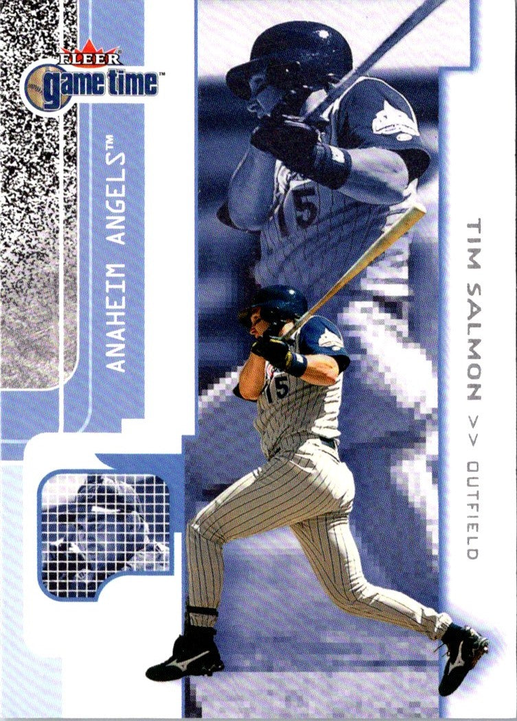 2001 Fleer Game Time Tim Salmon