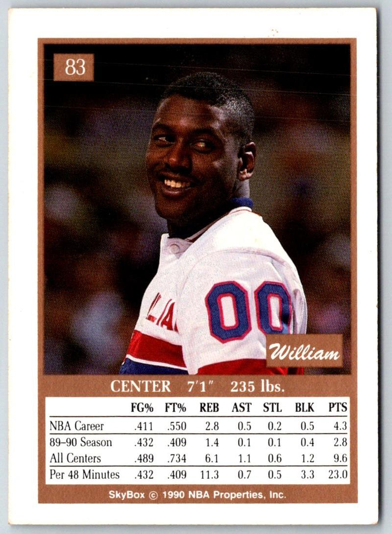 1990 SkyBox William Bedford