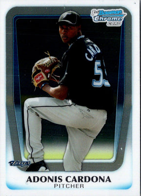2011 Bowman Chrome Adonis Cardona #BCP96