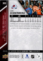 2015 Upper Deck Carl Soderberg #303