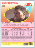 1990 Fleer Eddie Anderson #250 Rookie