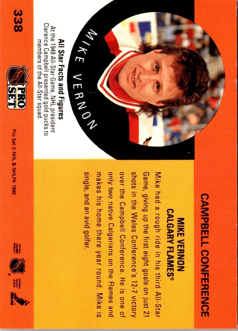 1990 Pro Set Mike Vernon