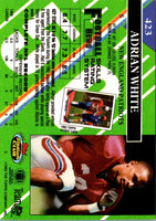 1993 Stadium Club Super Teams Bowl Adrian White #423 Rookie
